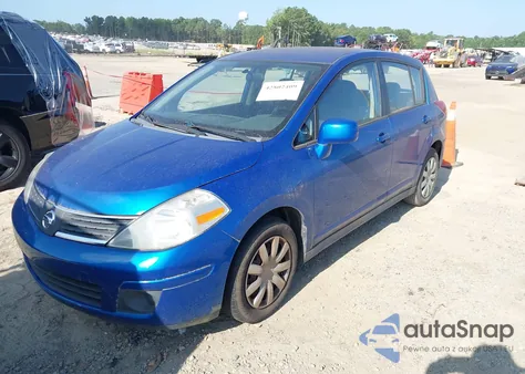 2007 Nissan Versa 1.8S из США, поврежденный, VIN 3N1BC13E07L354520